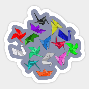 Just some Origami - Pattern Design Sticker